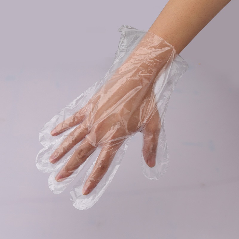 guantes HDPE desechables de grado alimenticio al por mayor 