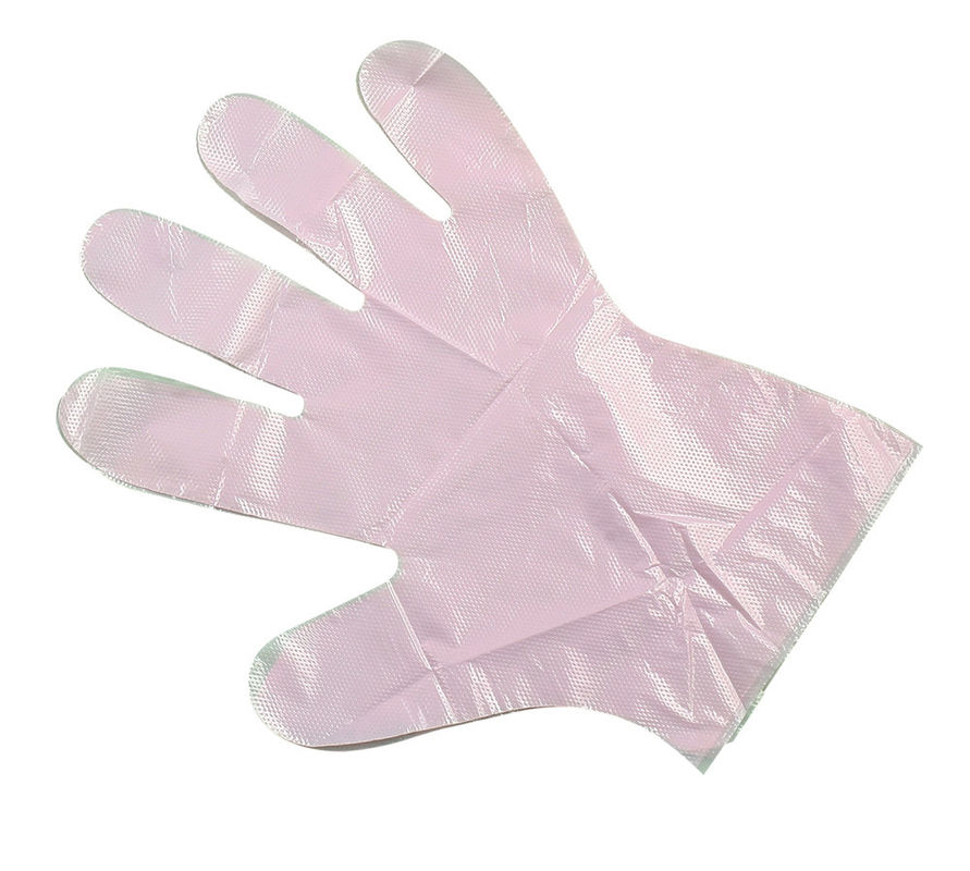 Guantes transparentes de PE Poly Deli de grado alimenticio