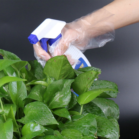 Guantes desechables de plástico PE para preparación de alimentos
