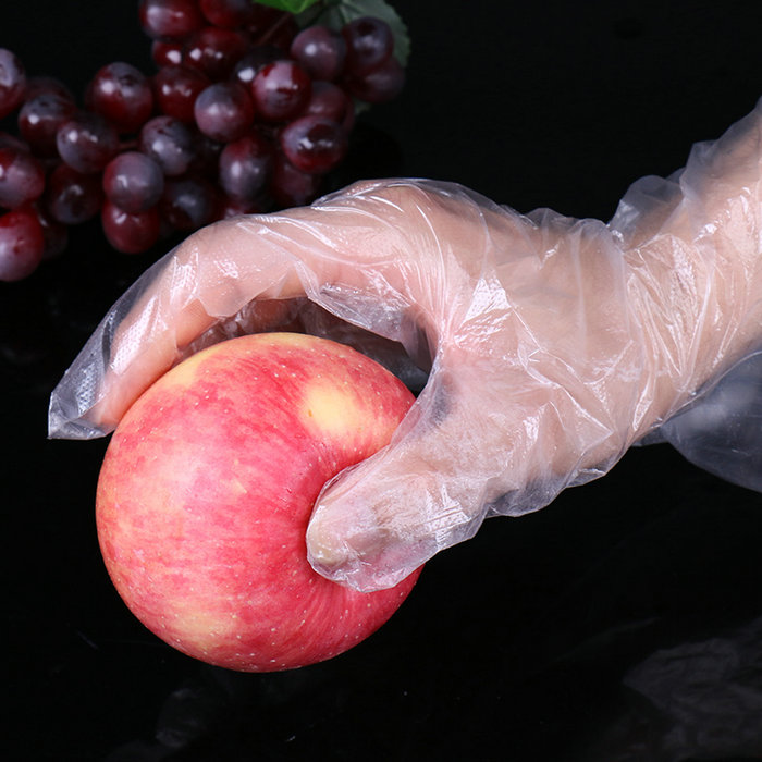 Guantes desechables de protección rosa para tareas domésticas