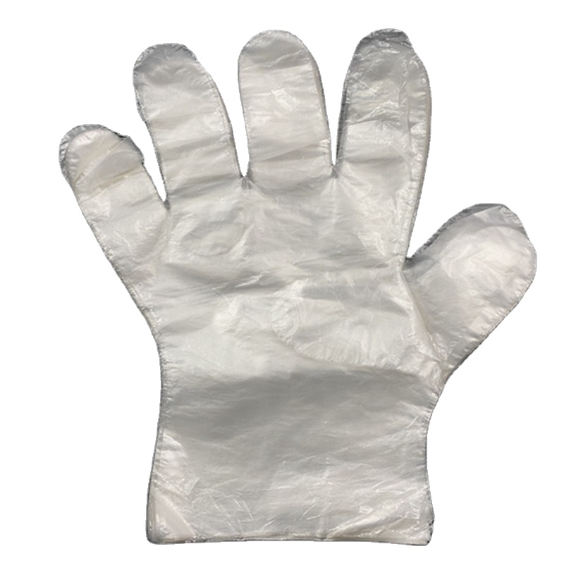 Guantes transparentes de PE Poly Deli de grado alimenticio