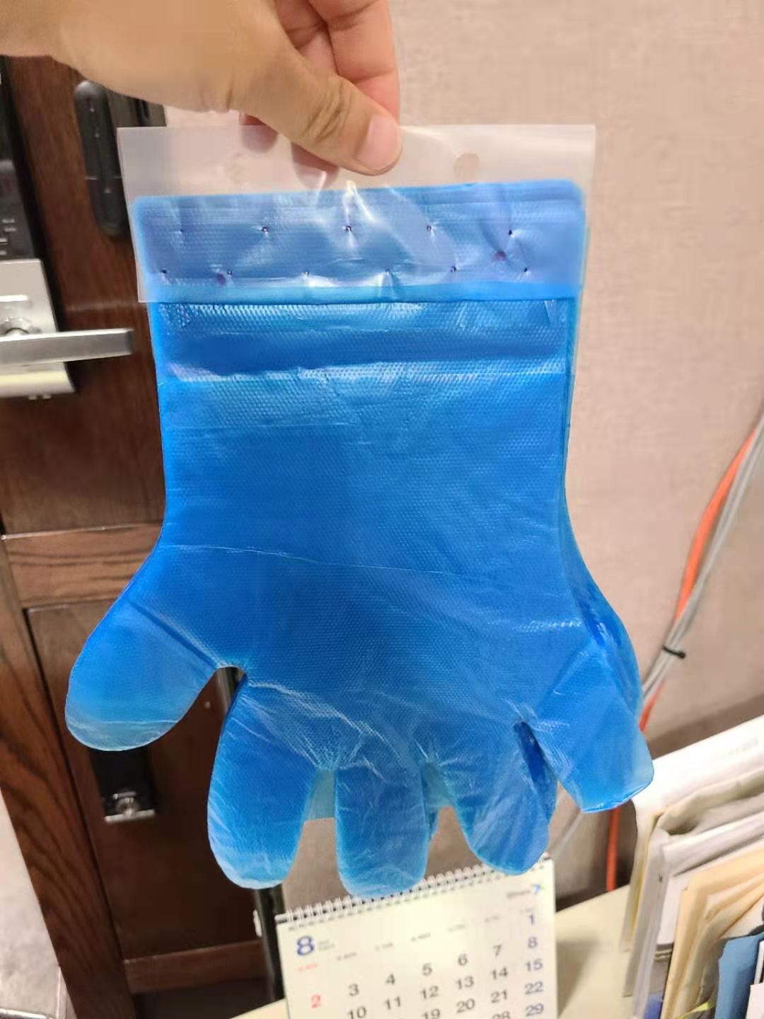 Guantes de ajuste fácil de ajuste no latex